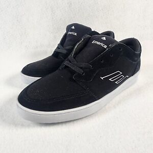 Size 9 - Emerica Skateboard Shoes Quentin Black/White