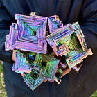 9.9LB Rainbow Bismuth ore Crystal titanium Metal Mineral Specimen point healing