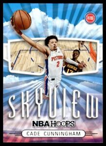 New Listing2022-23 Hoops Skyview Basketball Card Cade Cunningham Detroit Pistons #14