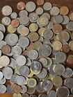 150+ Unsearched Old Foreign Mixed World Coins Assorted Lot