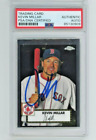 KEVIN MILLAR AUTO PSA/DNA 2021 Topps Chrome Platinum Anniversary Signed Red Sox