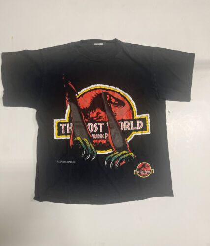 Vintage 90's Jurassic Park The Lost World Movie T-Shirt