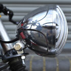 Motorcycle Finned Grill Headlight Lamp For Harley Chopper Bobber Sportster Dyna