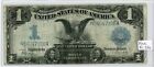 1899 $1 Black Eagle Silver Certificate Fr#236 in Fine Condition N54047166A