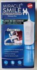 Miracle Smile Water Flosser Deluxe Pro Floss in Seconds 4 Water Jets Open Box