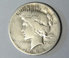 1924-S Peace Silver Dollars Low Grade San Francisco Mint (42224)