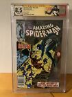 Amazing Spider-Man #265 1st Silver Sable CGC 8.5 NEWSSTAND Signed Tom Defalco
