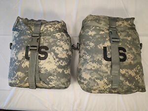 2 NEW - Sustainment Pouches ACU UCP MOLLE II US Army USGI Dump NEW IN BAG