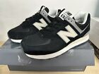 New Balance 574 U574LL2 Mens 7.5 Black Suede Lace Up Lifestyle Sneakers Shoes