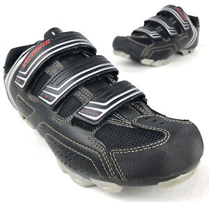 Specialized Sport Mountain Cycling Bike Shoes Cleat Men’s Size 9 Black Grey