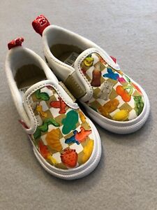 Vans Shoes Toddler Girl's Size 5 New Slip On Haribo Checkerboard Casual Sneakers