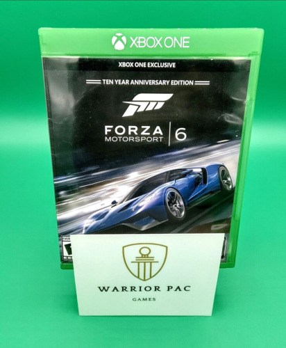 Forza Motorsport 6 TEN YEAR ANNIVERSARY ED. (Microsoft Xbox One) Tested Working