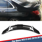R Style Trunk Spoiler Wing Carbon Look ABS For 2017-22 Benz E-Class W213 E63 AMG