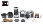2 Lens ◆A MINT◆ Nikon s2 Rangefinder Nikkor H C 5cm f2 Q 13.5cm f3.5 Hood JAPAN