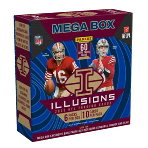 2023 Panini Illusions NFL Football Mega Box Brand New Sealed Fast Shipping