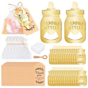 180pcs Baby Shower Bottle Opener Favors Baby Shower Gifts for Guests Prizes G...
