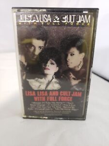 Lisa Lisa & Cult Jam With Full Force Cassette Tape Album Pop Dance Rock 80s 90s