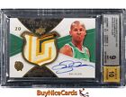 2008-09 Ray Allen Ud Exquisite Noble Nameplates Patch Auto /25 #nara Bgs 9 / 10