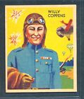 1933-1934 National Chicle Sky Birds #30: WILLY COPPENS ~ VG-EX to EX