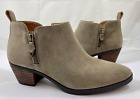 Vionic Women's Size 8 Cecily Suede Leather Side Zip Ankle Boots Bootie Reg $169