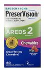 PreserVision AREDS 2 Formula Mixed Berry Flavor 🫐🍓 60 Chewable Tablets
