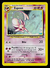 Pokemon Card - Espeon Neo Discovery 1/75 Holo Rare SWIRL