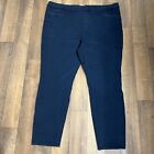 H&M Jeggings Jeans Womens 4XL Blue Skinny Pull On  Stretchy High Rise NWT