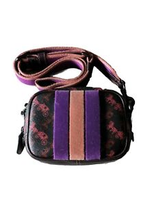 Coach Camera Crossbody Bag - Magenta and Peach - Used Once - Great Condition