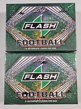 New Listing2021 Leaf Flash Football Hobby Box 2 Box Lot Sealed