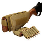 Tactical Buttstock Shotgun & Rifle 7 Shell Holde Cheek Rest Adhesive Side Saddle