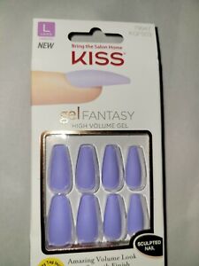 Long Kiss Gel Fantasy Glue-On Manicure Nails 79947 ZO119