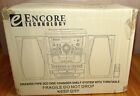 Encore 3-CD Home Stereo Shelf System with Turntable