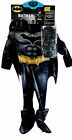 DC Batman Boys Jumpsuit, Cape, Mask, Boot Tops & Gloves Halloween Costume 3T/4T