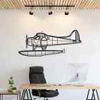 Wall Art Home Decor 3D Acrylic Metal Plane Aircraft USA Silhouette DHC-2 MK