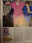GERARD WAY MY CHEMICAL ROMANCE HESITANT ALIEN REVIEW A4 POSTER KERRANG MAGAZINE