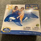 2009 Wet Set INTEX 64 In x 30 In LIL' WHALE RIDE-ON  Inflatable Pool Float