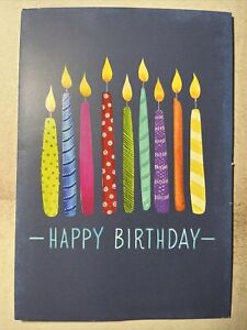 BIRTHDAY candles wishing you a bright and happy year ahead money card
