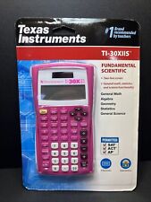 Pink Texas Instruments Scientific Calculator  TI-30XIIS  Math Statistics NIP