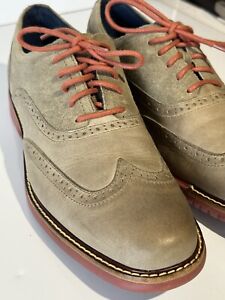 Cole Haan Mens Wingtip Leather Oxford C11708 Size 9