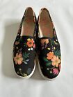 Keds Rifle Paper Co Anthropologie Floral Sneakers Size 7.5
