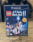 LEGO Star Wars II: The Original Trilogy (GameCube) *Clean Disc* New Cover Art