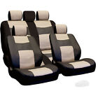 For Kia New Semi Custom Leatherette Car Seat Covers Split Seat Set BT  (For: 2023 Kia Sportage)