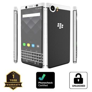 BlackBerry KeyOne - 32GB - Silver (Unlocked) BBB100-1 QWERTY Smartphone