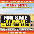 FOR SALE Advertising Banner Vinyl Mesh Sign rental space custom phone by owner