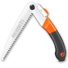 REXBETI Folding Saw, Compact Design 8 Inch Blade Hand Saw for Wood Camping,
