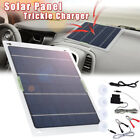 30W Waterproof Solar Battery Maintainer Car RV Charger 12 Volt Tender Trickle