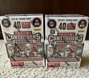 2020 Panini Contenders Football NFL Blaster Box(qty 2) Brand New Factory Sealed