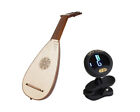 Roosebeck 8-course Travel Lute w/Padded Gig Bag + Snark Tuner