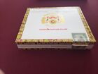 VINTAGE MACANUDO WOODEN CIGAR BOX IMPORTED JAMAICA GREEN SEAL EMPTY