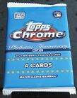 2021 Topps Chrome Platinum Anniversary Edition 4-Card Retail Pack Factory Sealed